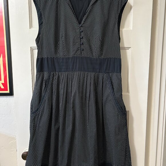 Dress barn 1950's style Polka Dot Dress - Picture 2 of 6